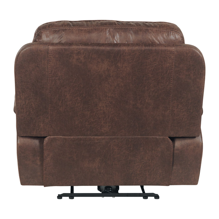 Atlantis - Power Motion Recliner With Power Head Recliner - Heritage Brown