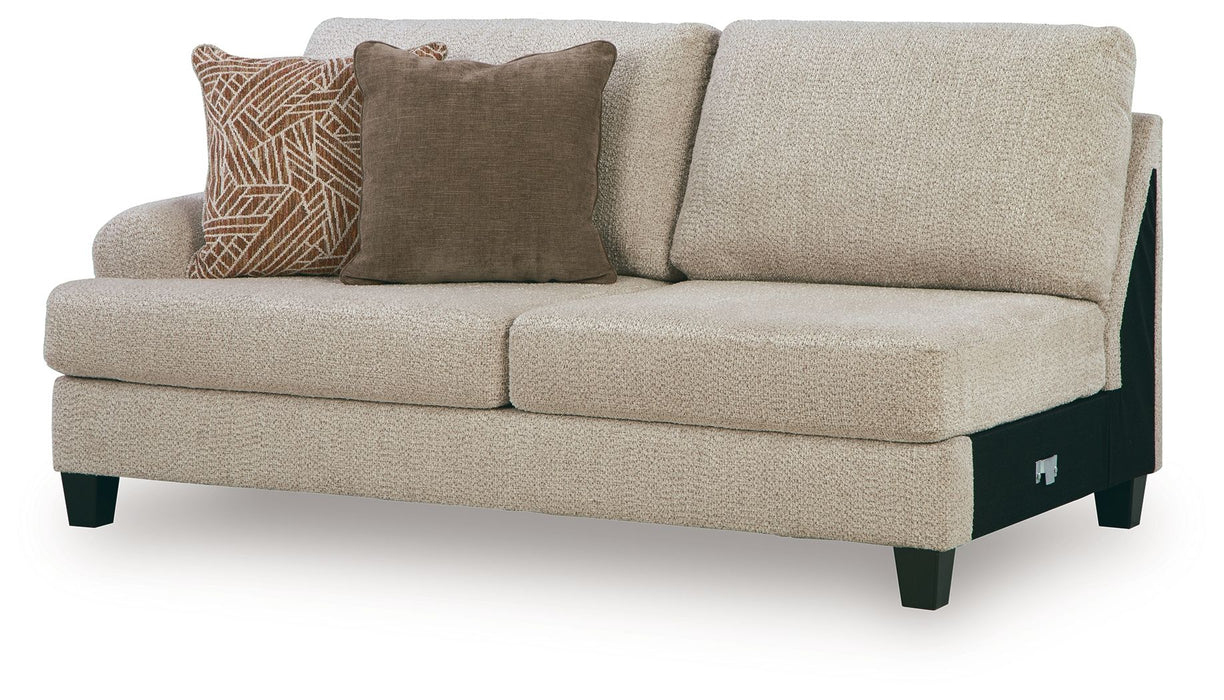 Steelwater Retreat - LAF Sofa - Latte