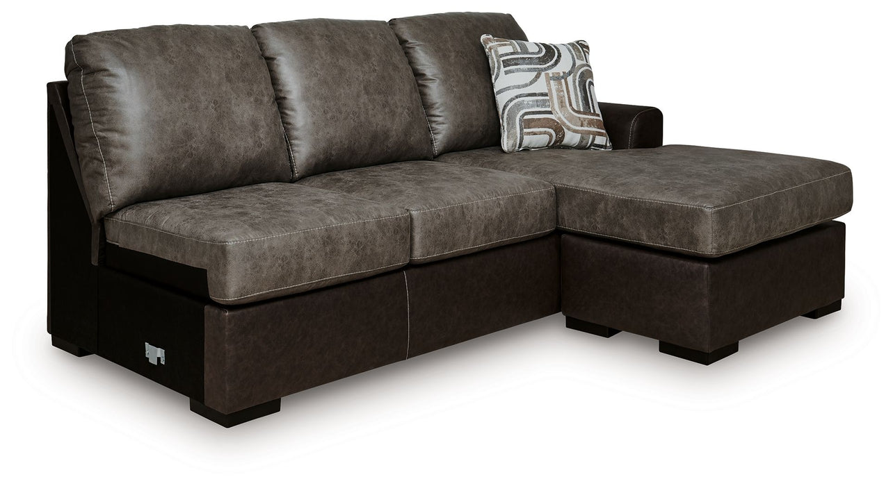 Castille Way - RAF Sofa Chaise - Fossil