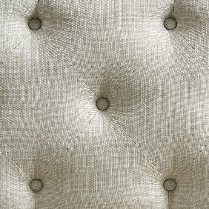 Peyton - Sectional Sofa Counter Set - Pearl Silver