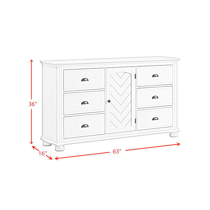 Kona - 6-Drawer Dresser