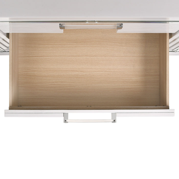 Twenty Nine - Nightstand With USB - White