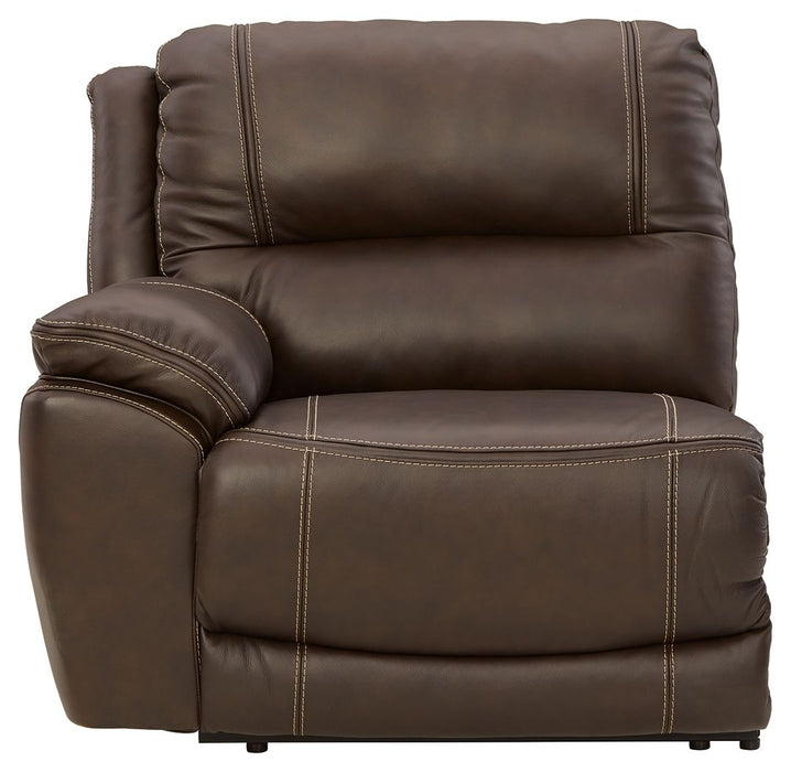 Dunleith - LAF Zero Wall Power Recliner - Chocolate
