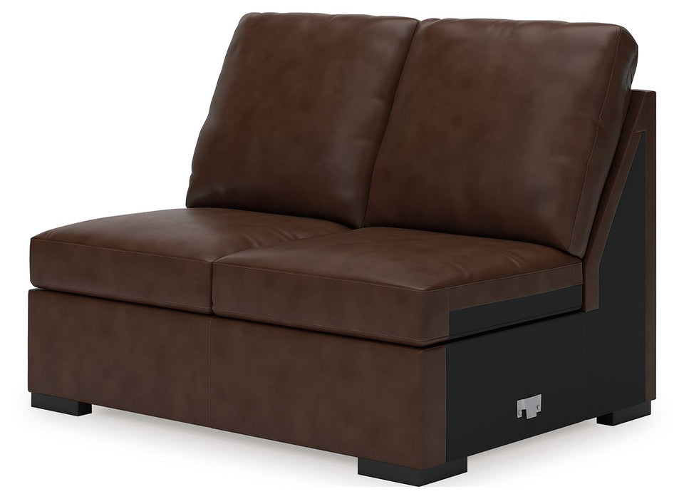 McDowlan - Armless Loveseat - Coffee