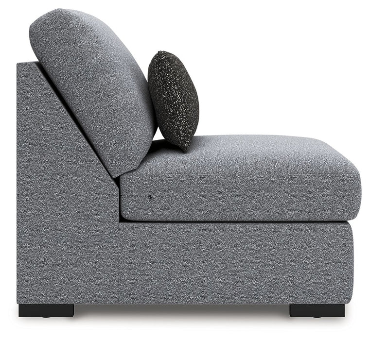 Bealton - Armless Chair - Salt And Pepper