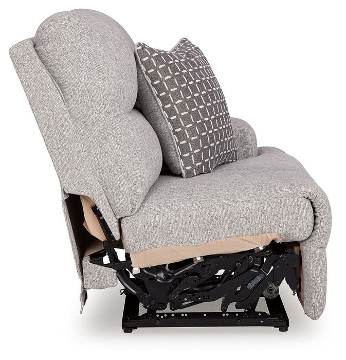 Acklen Place - Raf Zero Wall Power Recliner - Pewter