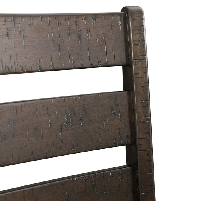 Brock - 7 Piece Dining Set (Table And Six Chairs) - Walnut