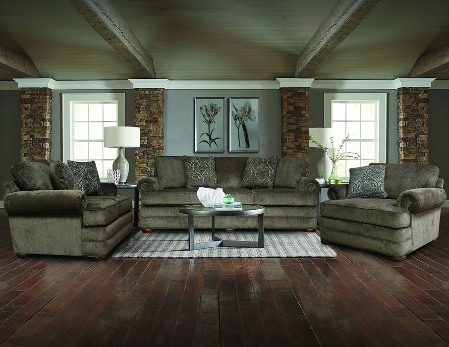 Knox - Loveseat With Nails
