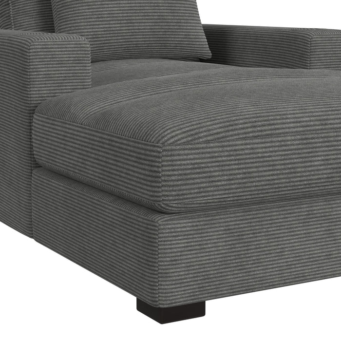 Arizona - Chaise With 1 Pillow 20", 2 Cupholders And 2 USB