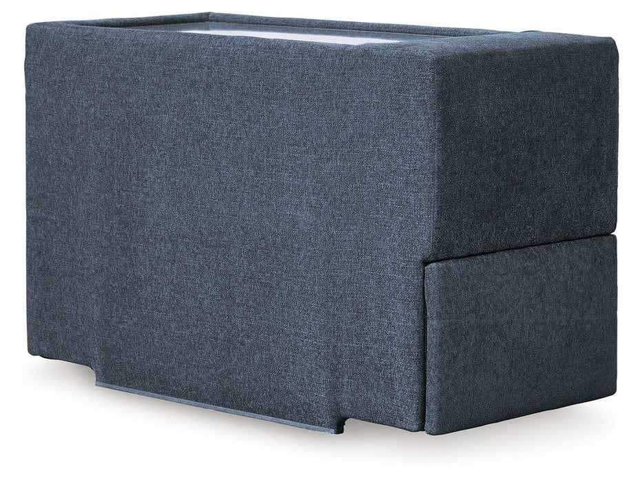 Modmax - Console With Storage - Fabric - Ink