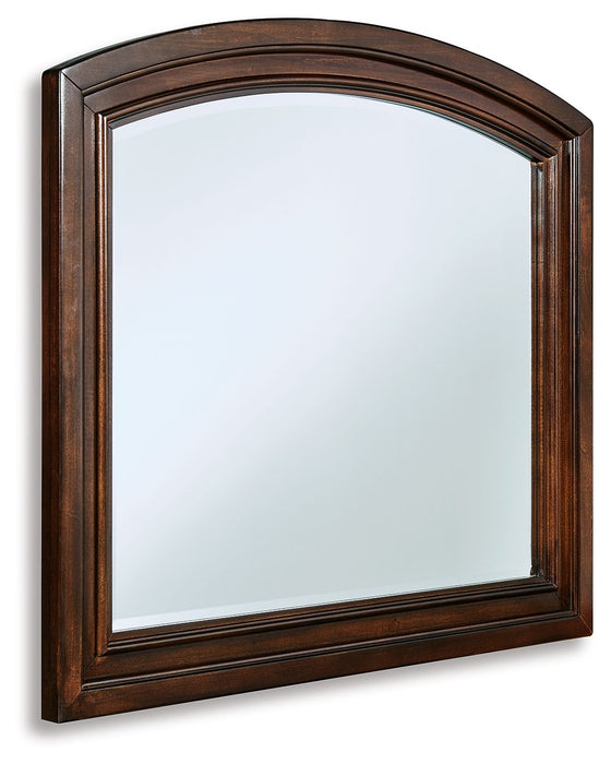 Porter - Bedroom Mirror - Rustic Brown