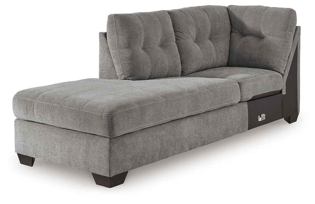 Marleton - Laf Corner Chaise - Gray