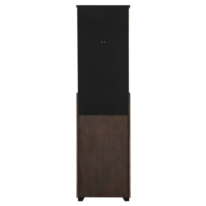 Bone - Dartboard Cabinet Ssg-120405 Cabinet With Dartboard - Dark Brown