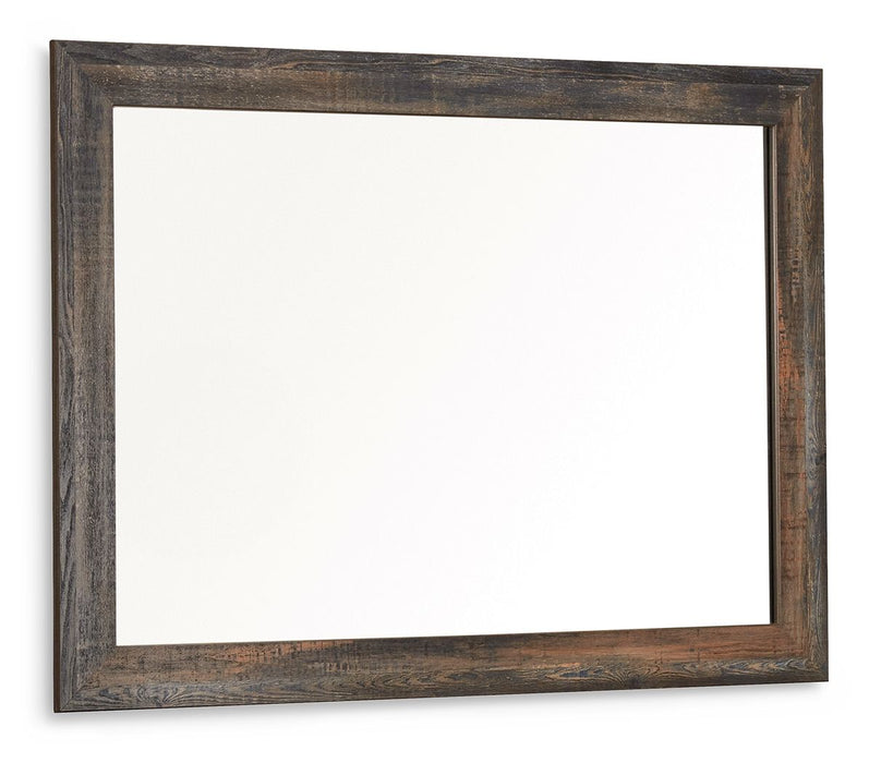 Drystan - Bedroom Mirror - Brown / Beige