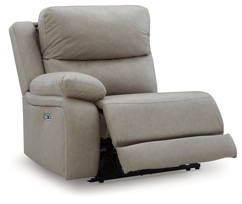 Narwhal Place - LAF Zero Wall Power Recliner - Pebble