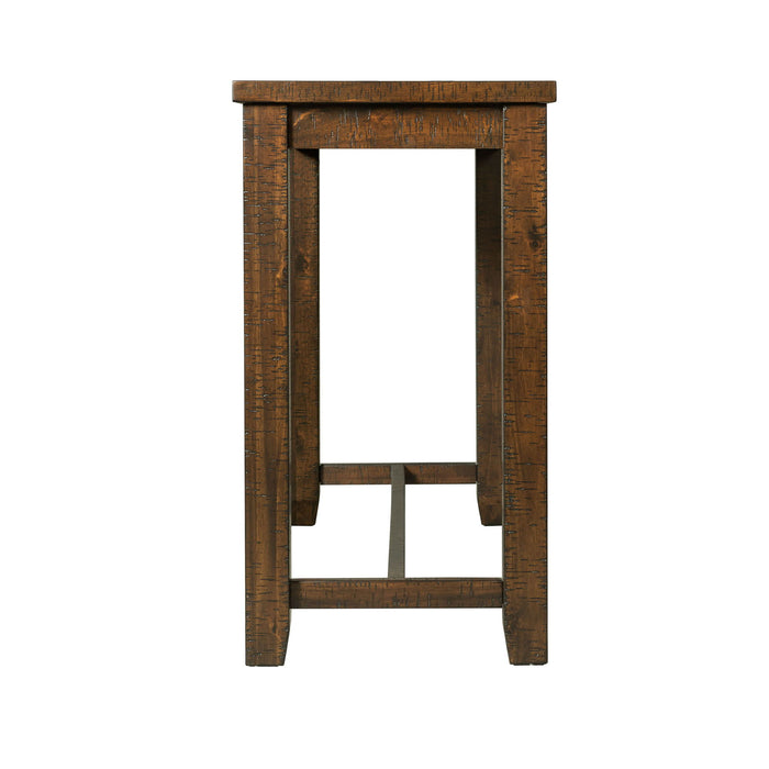 Jax - Bar Table Single Pack (Table And Three Stools) - Dark Walnut