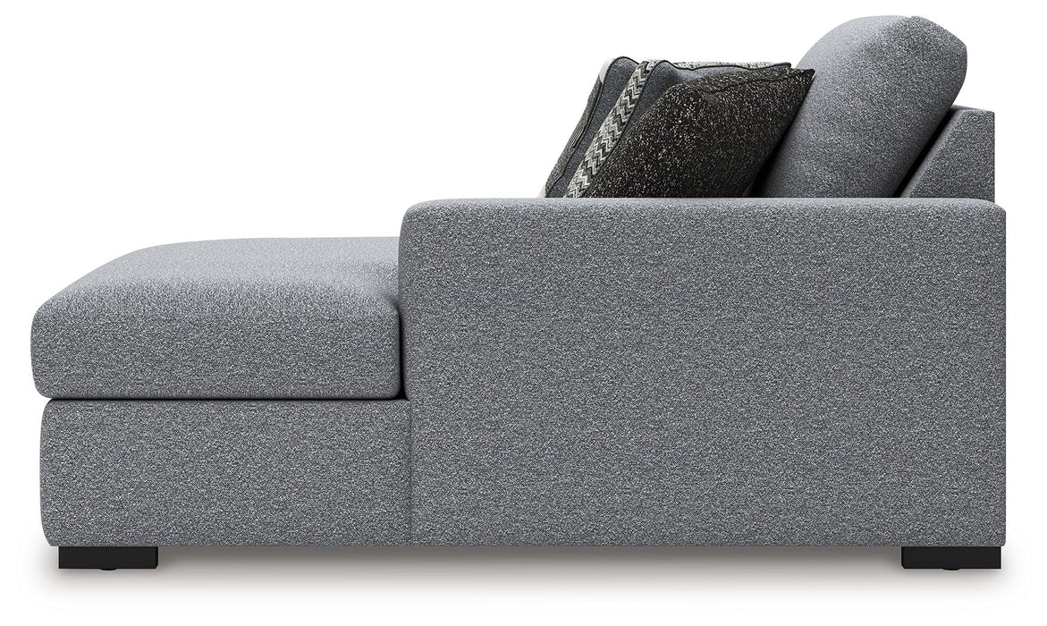 Bealton - RAF Corner Chaise - Salt And Pepper
