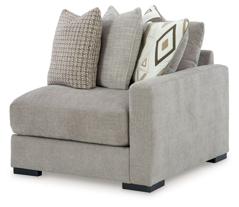 Aslan Court - Raf Corner Chair - Pebble