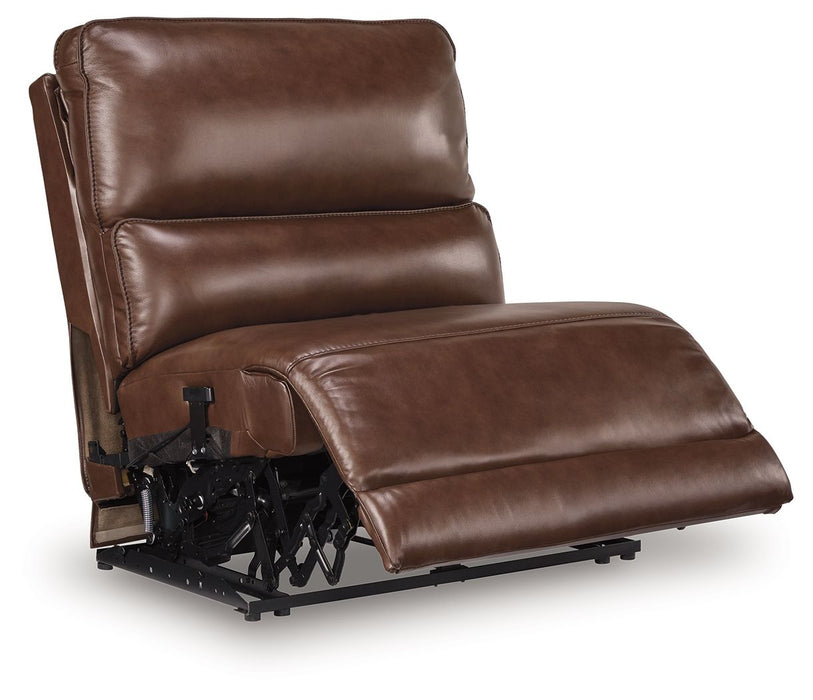 DeepWakes - Power Armless Recliner With Adjustable Headrest - Canyon