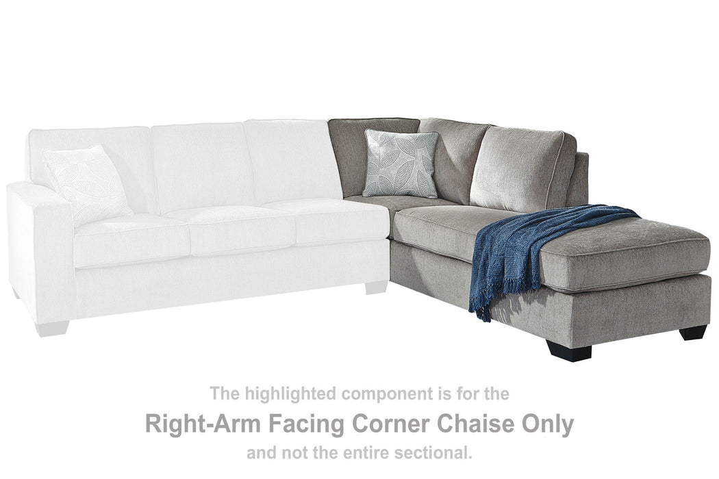Altari - Raf Corner Chaise - Alloy