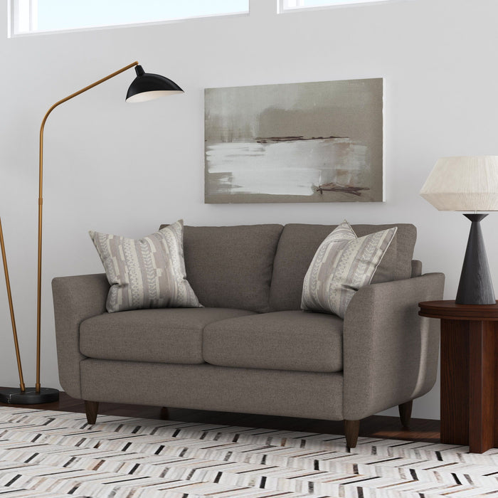 Lewis - Fabric Stationary Loveseat
