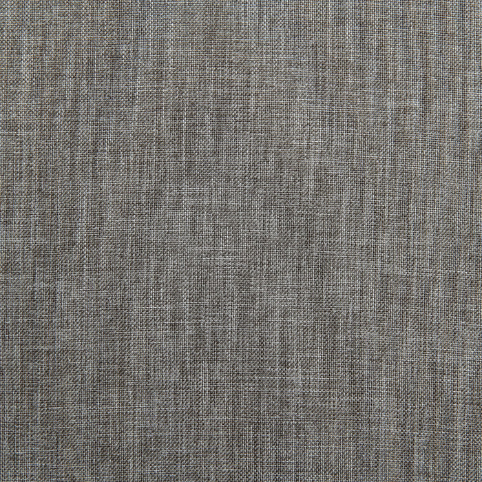 Everdeen - Bench With Gray Fabric and Nail Heads - Charcoal