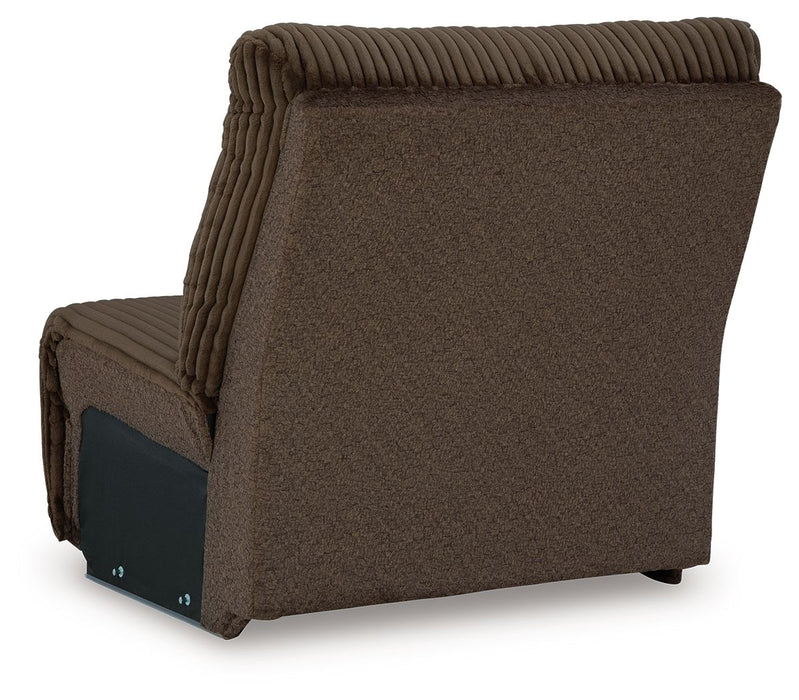 Top Tier - Armless Chair - Chocolate