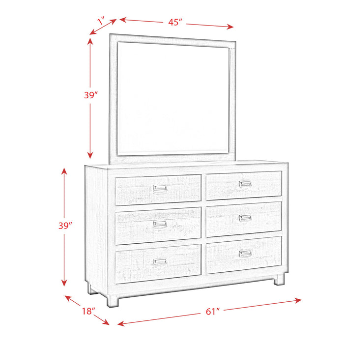 Harlington - 6-Drawer Dresser