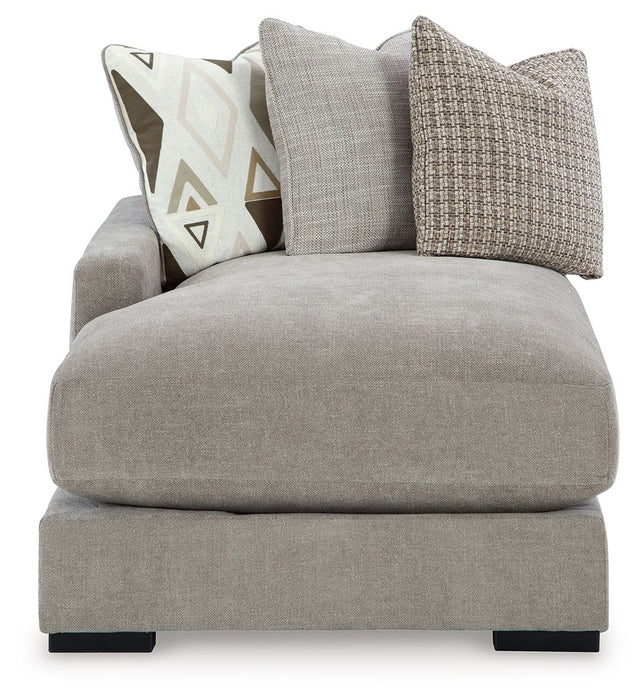 Aslan Court - Laf Corner Chaise - Pebble