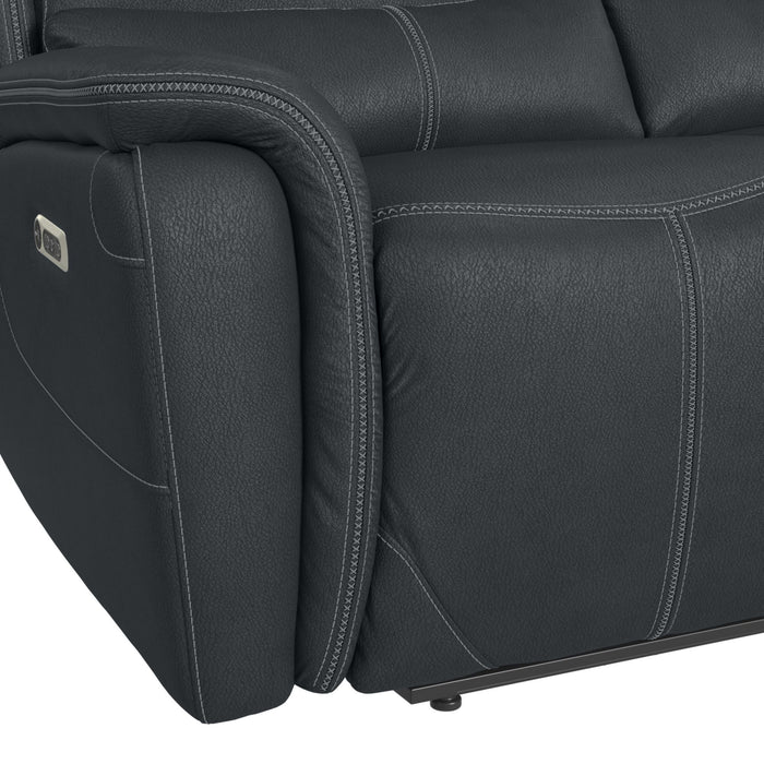 Aruba - Power Motion Loveseat With Power Headrest And Console