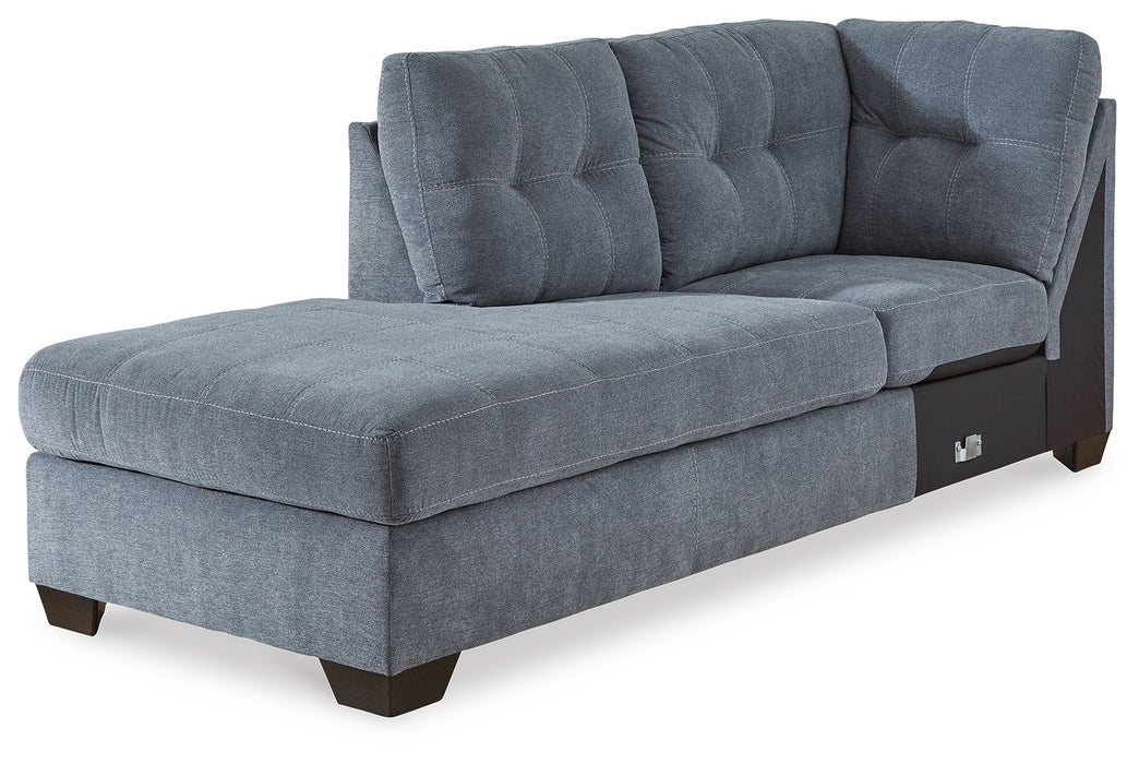 Marleton - Laf Corner Chaise - Denim