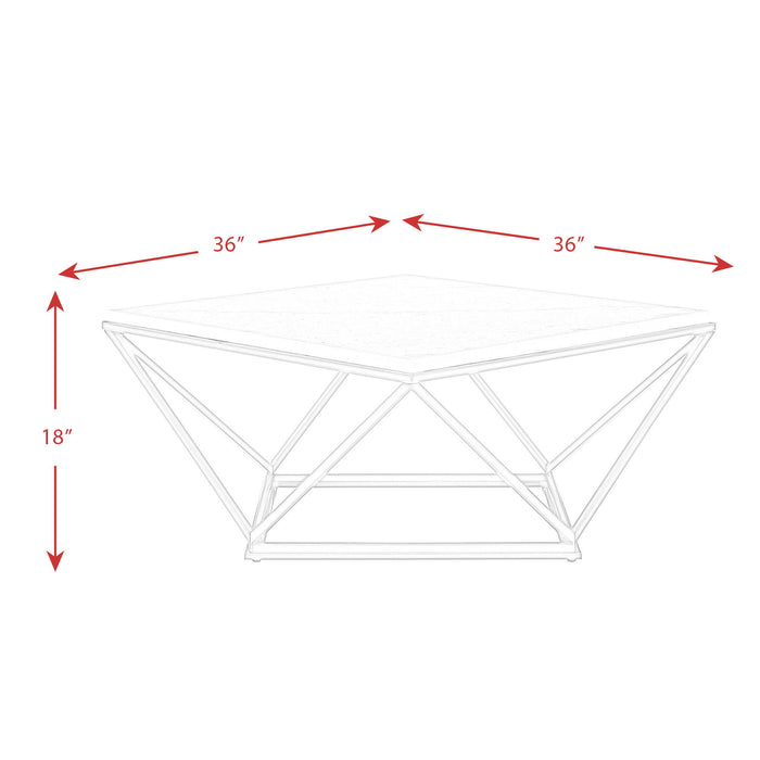 Riko - Square Coffee Table - Black