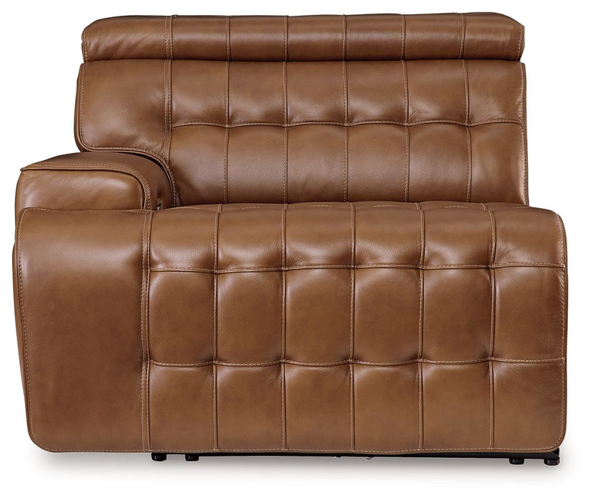 Temmpton - Laf Zero Wall Power Recliner - Chocolate
