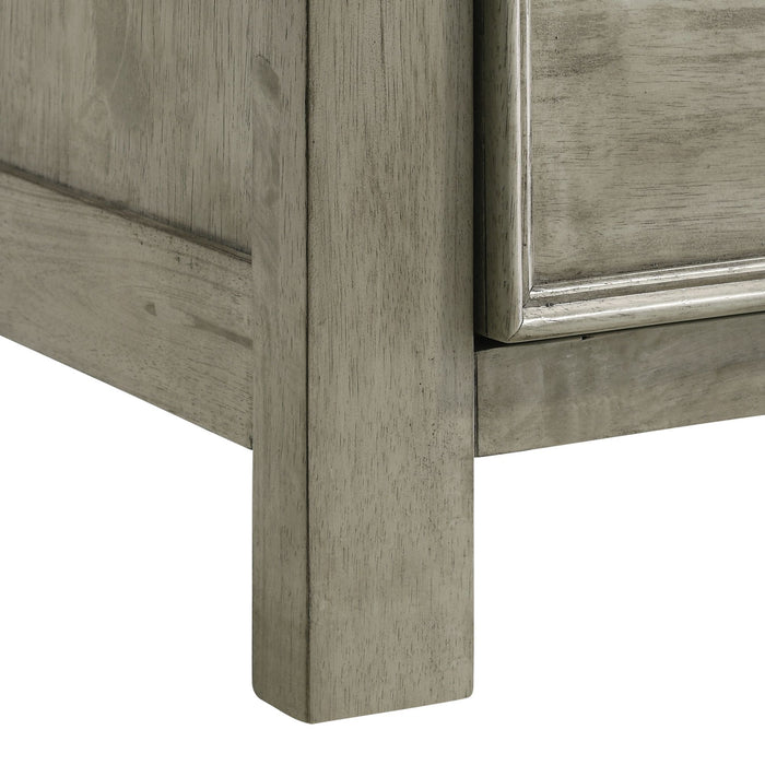 Sullivan - 3-Drawer Nightstand - Drift Gray