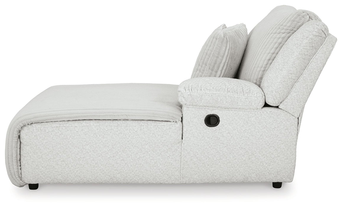 Top Tier - Raf Press Back Chaise - Alloy
