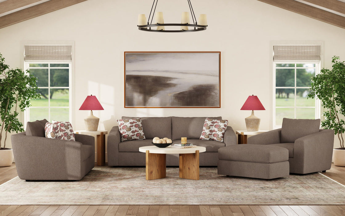 Chevy - Fabric Loveseat - Brown
