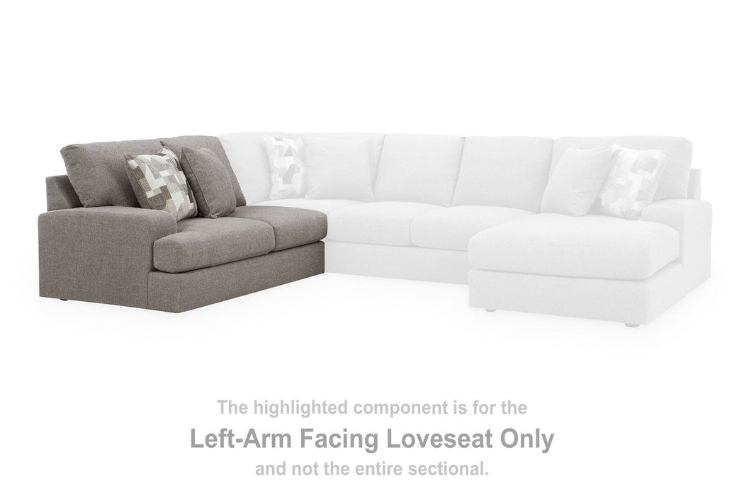 Lindon - LAF Loveseat - Smoke
