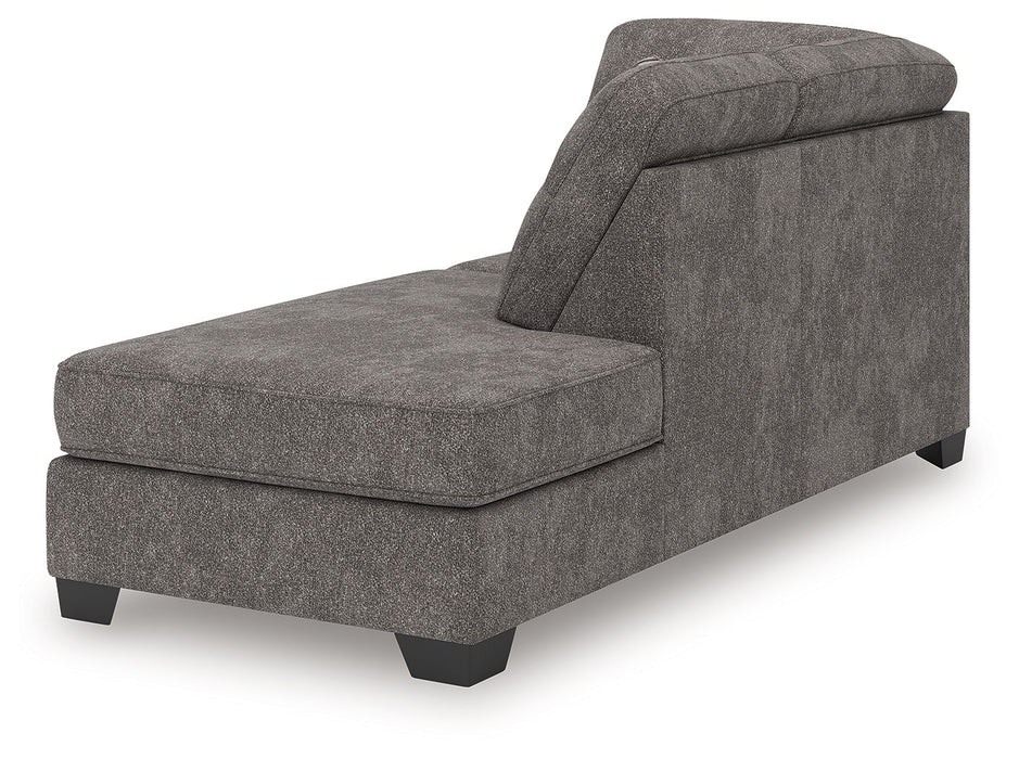 Olten - RAF Corner Chaise - Graphite