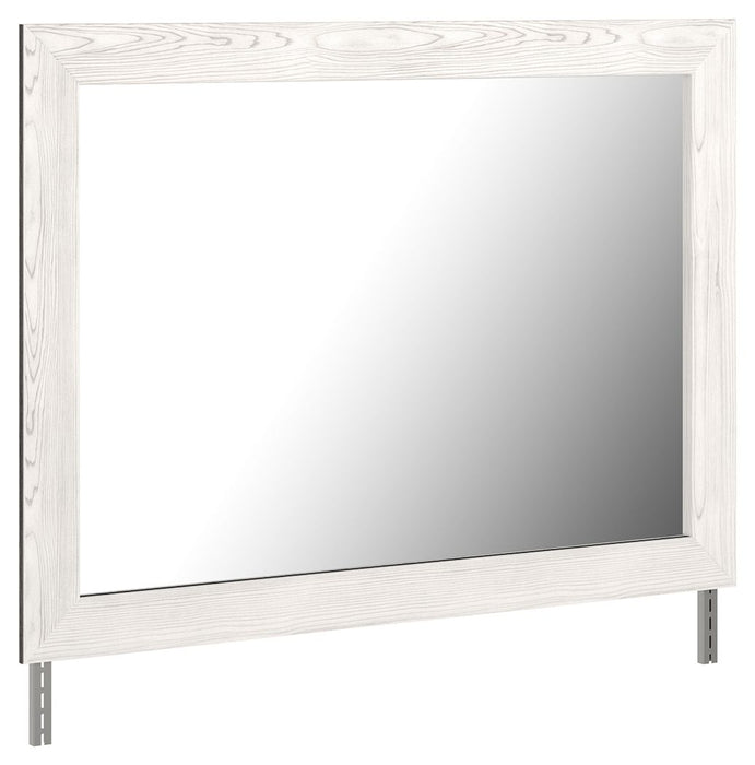 Gerridan - Bedroom Mirror - White / Gray