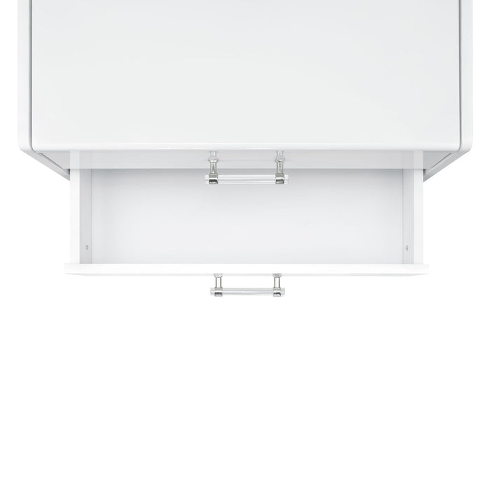 Irvine - Mini Vanity With Stool, LED And USB