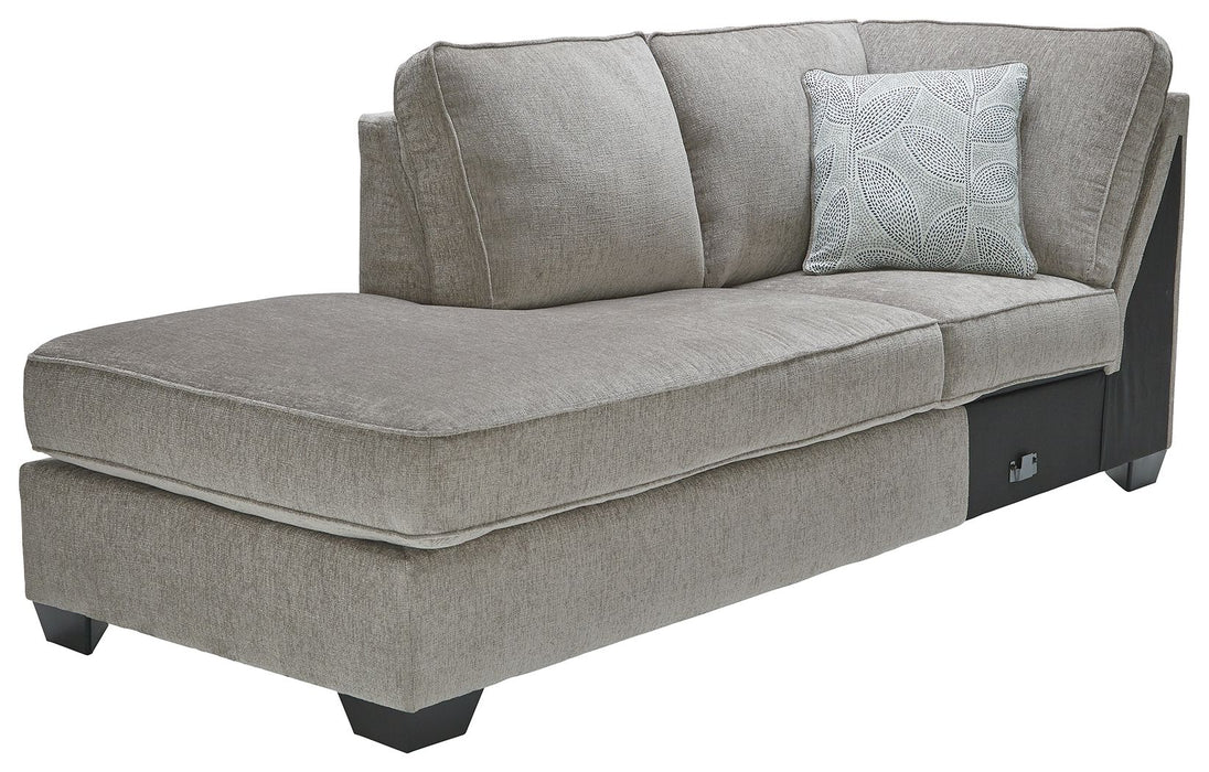 Altari - Laf Corner Chaise - Alloy