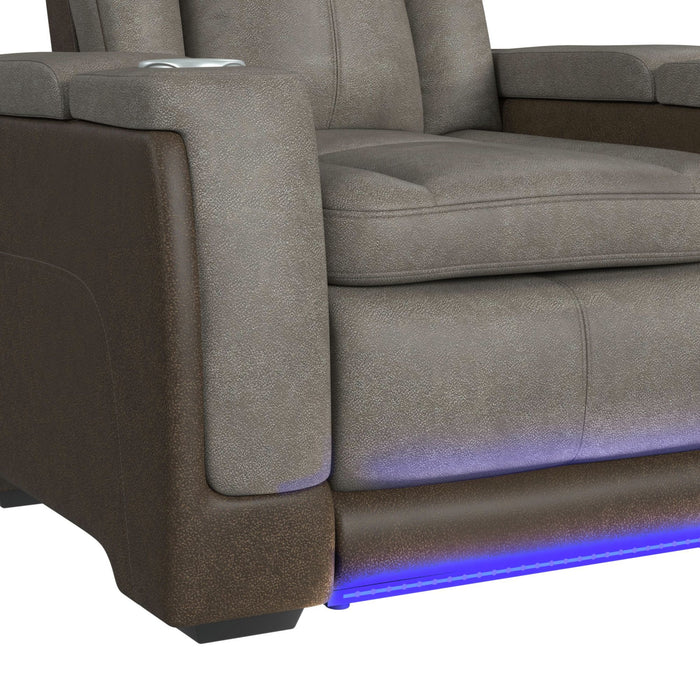 Lantana - Power Motion Recliner With Power Headrest, LED , Wireless Charger And Cup Holder