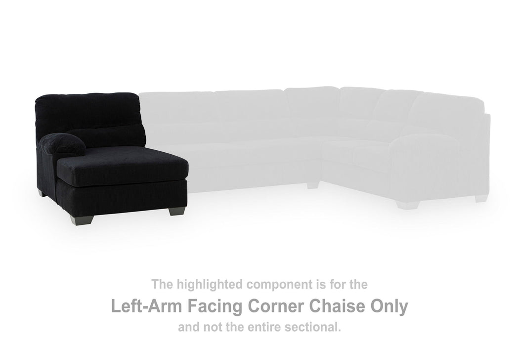 SimpleJoy - LAF Corner Chaise - Onyx