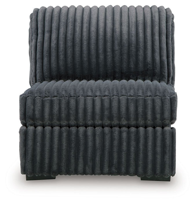 Midnight-Madness - Armless Chair - Gunmetal