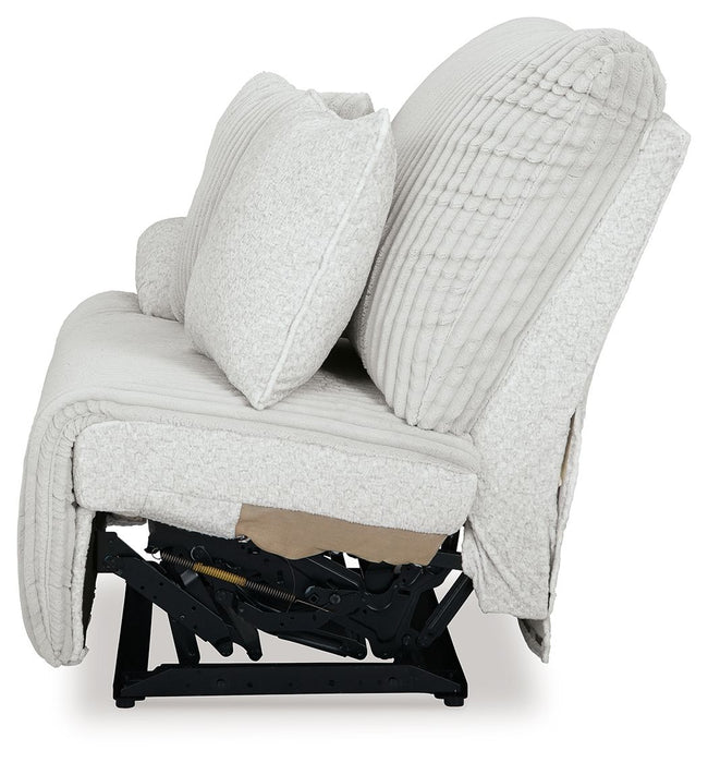 Top Tier - Laf Zero Wall Power Recliner - Alloy