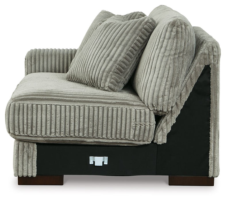 Lindyn - LAF Corner Chair - Fog
