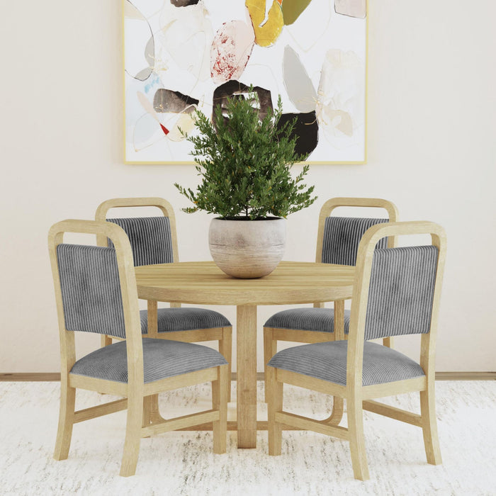 Ridgemont - Dining Side Chair (Set of 2) - Natural / Gray