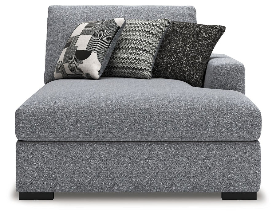 Bealton - RAF Corner Chaise - Salt And Pepper