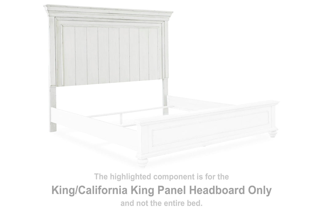 Kanwyn - King/Cal King Panel Headboard - Whitewash