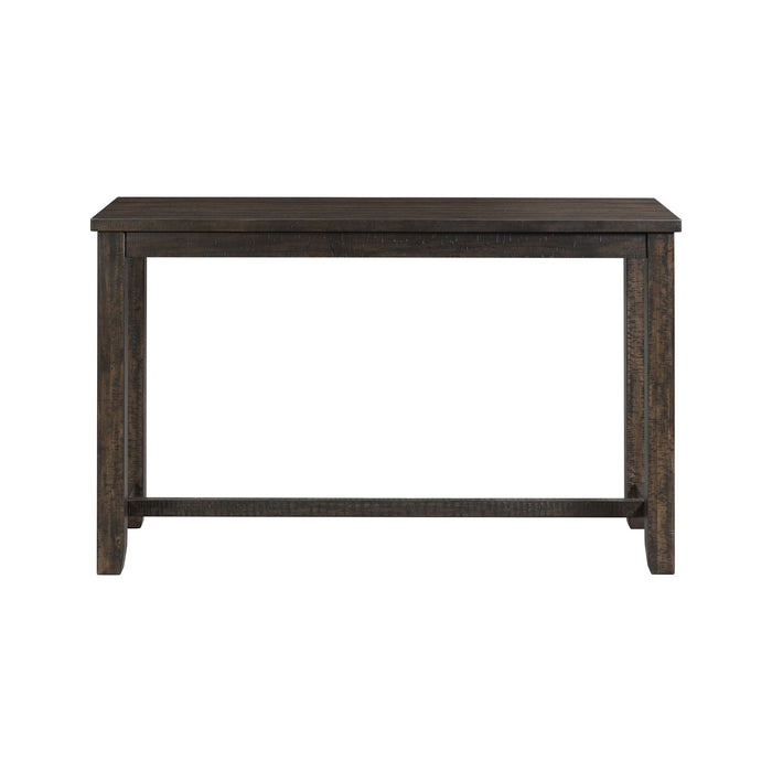 Stone - Multipurpose Bar Table Set - Dark Walnut
